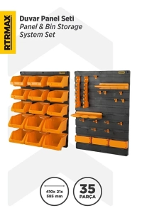 Rca6020 Duvar Panel Seti - 35 Parça 410 X 21 X 585 Mm